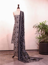 Bin Saeed Printed Khaddar Suits Unstitched 3 Piece - BS25K ALL11